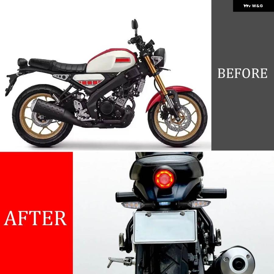並行輸入品ヤマハ XSR155 2019 - 2025 バイク ショートフェンダー