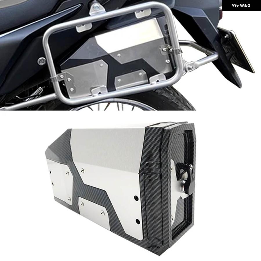 並行輸入品オートバイ アルミ製 4.2L ツール ボックス ツール ボックス BMW R1250GS R1200GS LC ADVの画像