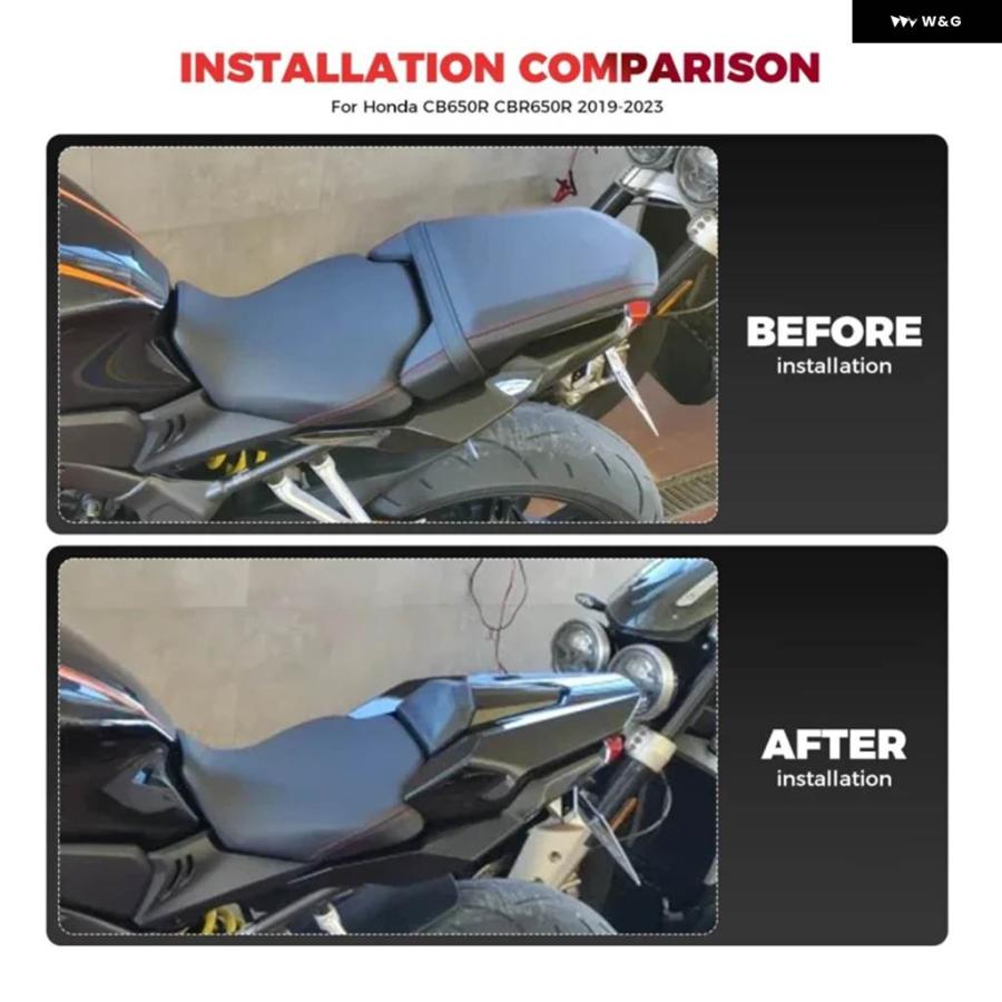 並行輸入品】リアシートカバー ホンダ CBR650R CB650R 2019-2023