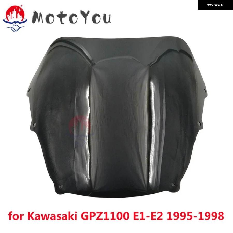並行輸入品カワサキ GPZ 1100 E1-E2 1995 - 98 スタンダードスクリーン GPZ1100 ウィンドシールド ツの画像
