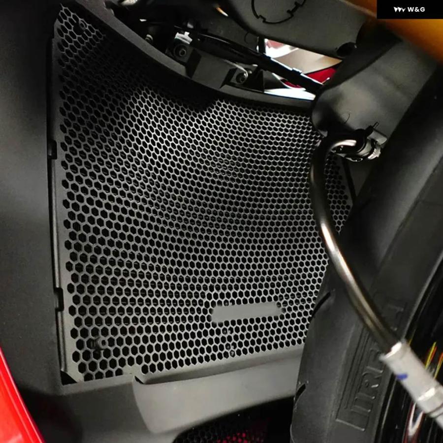 並行輸入品PANIGALE V2 PANIGALE V2S 2025+ オートバイ ラジエーター ガード グリル カバー プロテク_3