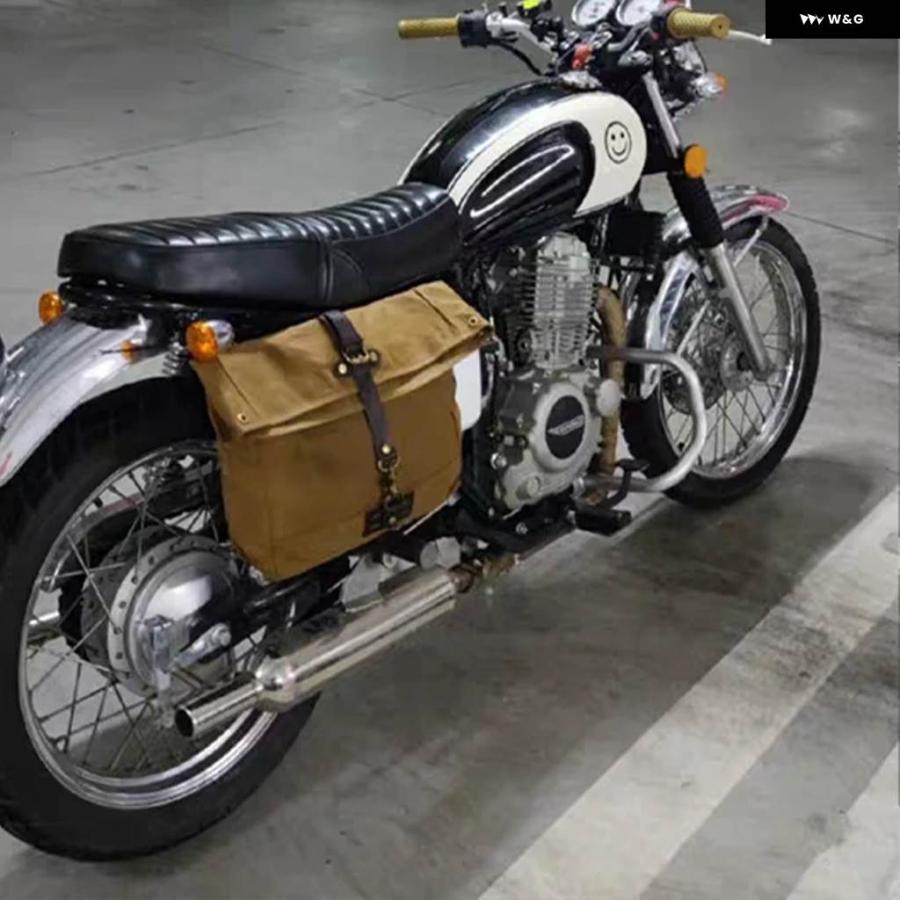 並行輸入品バイク サイドバッグ サドルバッグ ホンダ レブル 250 500 1100 CT125 カワサキ VN250 モトトラ_4