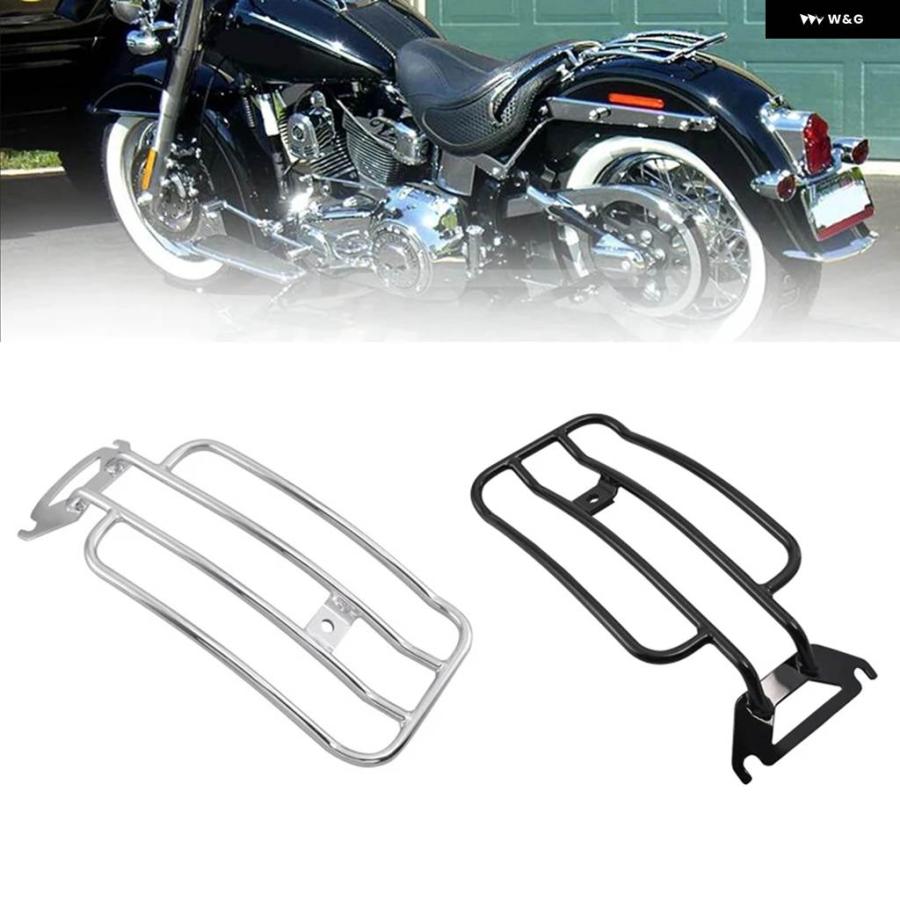 並行輸入品】バイク ラゲッジラック クローム ソロシート リア