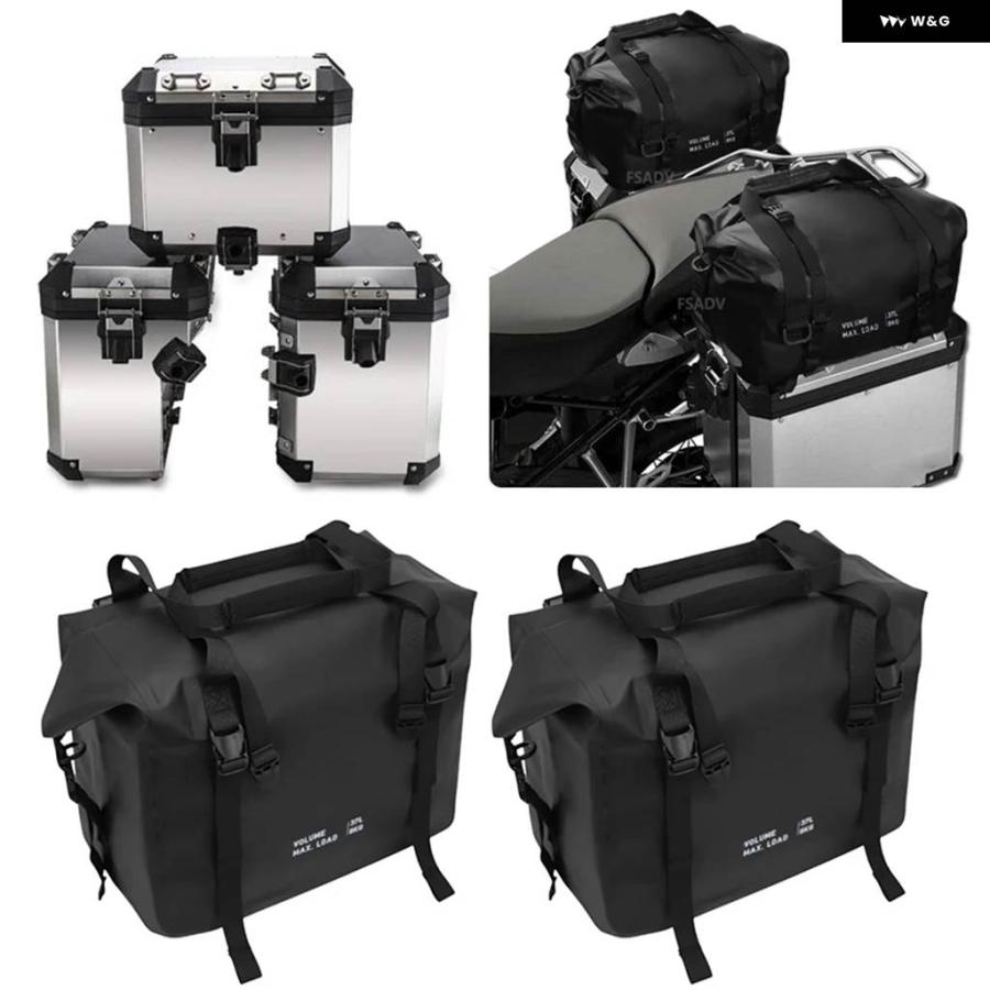 並行輸入品バイク トップ ボックス パニアバッグ ケース キャリア