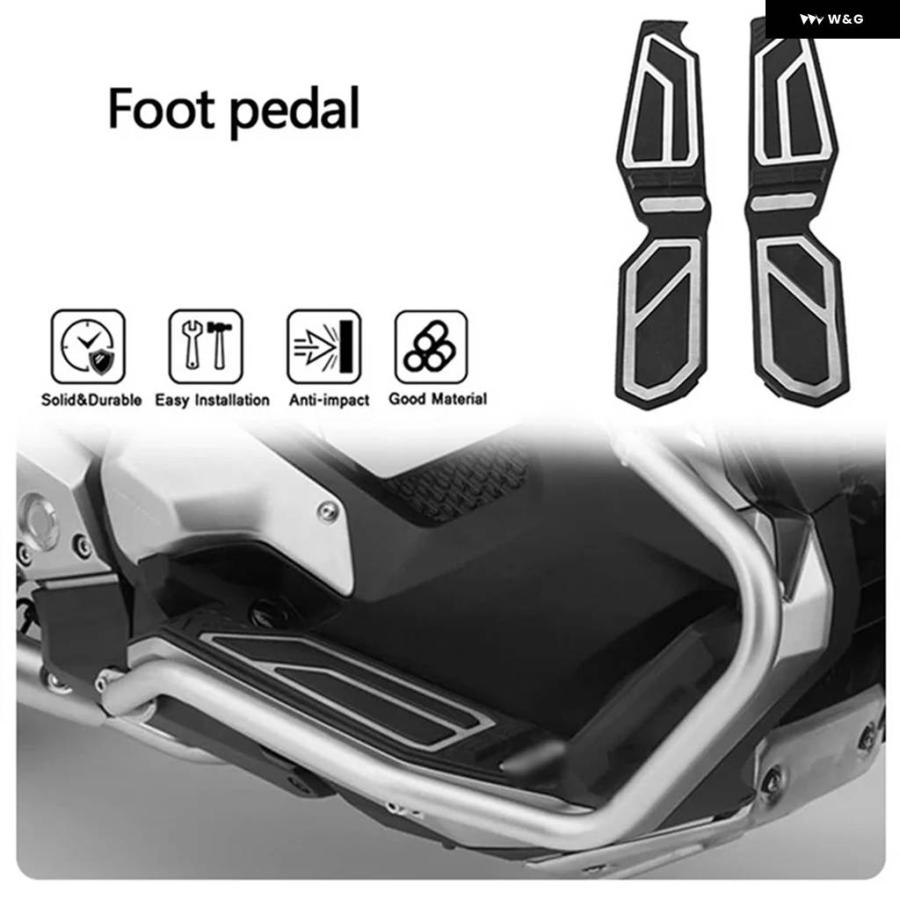並行輸入品オートバイ フットボード フットレスト パッド ペダル ホンダ XADV750 X-ADV750 2017-2025-Bの画像