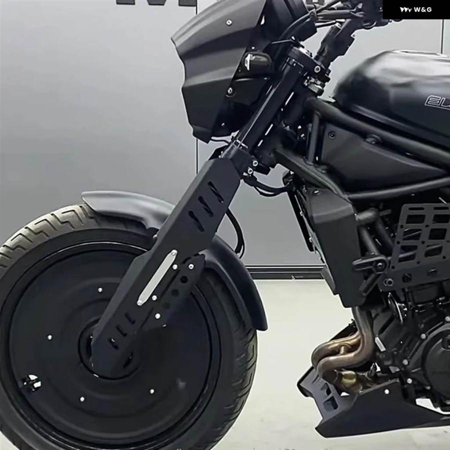 並行輸入品カワサキ エリミネーター 500 フォーク カバー フロントショック アブソーバー 装飾 カバー オートバイ アクセサリ_4