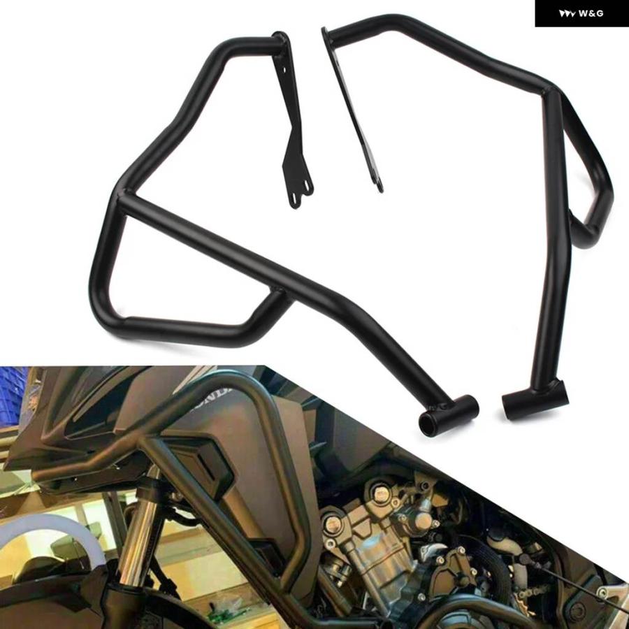 並行輸入品バイク エンジン バンパー ガード アッパー クラッシュ バー プロテクター 2個 ホンダ CB500X X 2019の画像