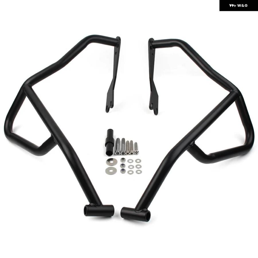 並行輸入品バイク エンジン バンパー ガード アッパー クラッシュ バー プロテクター 2個 ホンダ CB500X X 2019の画像