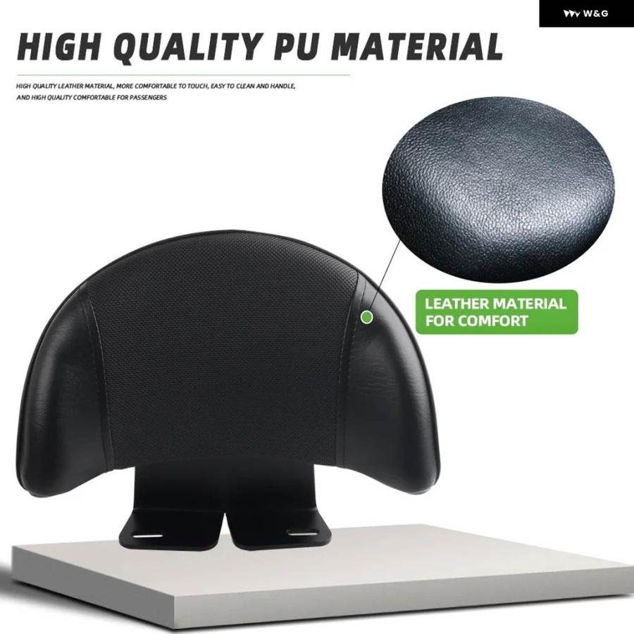 並行輸入品バイク アクセサリー 助手席用バックレスト リア用バックレスト レイジーバック クッション パッド レスト ホンダ PC