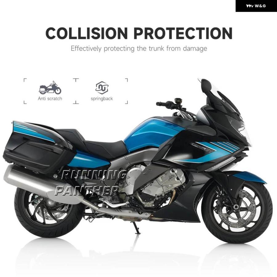 並行輸入品オートバイ サイド トランク パネル ケース プロテクター フェアリング カバー ガード BMW K1600GT K16_7