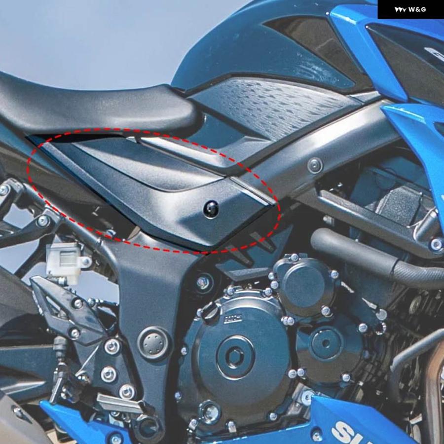 並行輸入品GSXS750 バイク シート フレーム サイドカバー 左右シート フェアリング ベンチ カウル パネル スズキ GSX_11