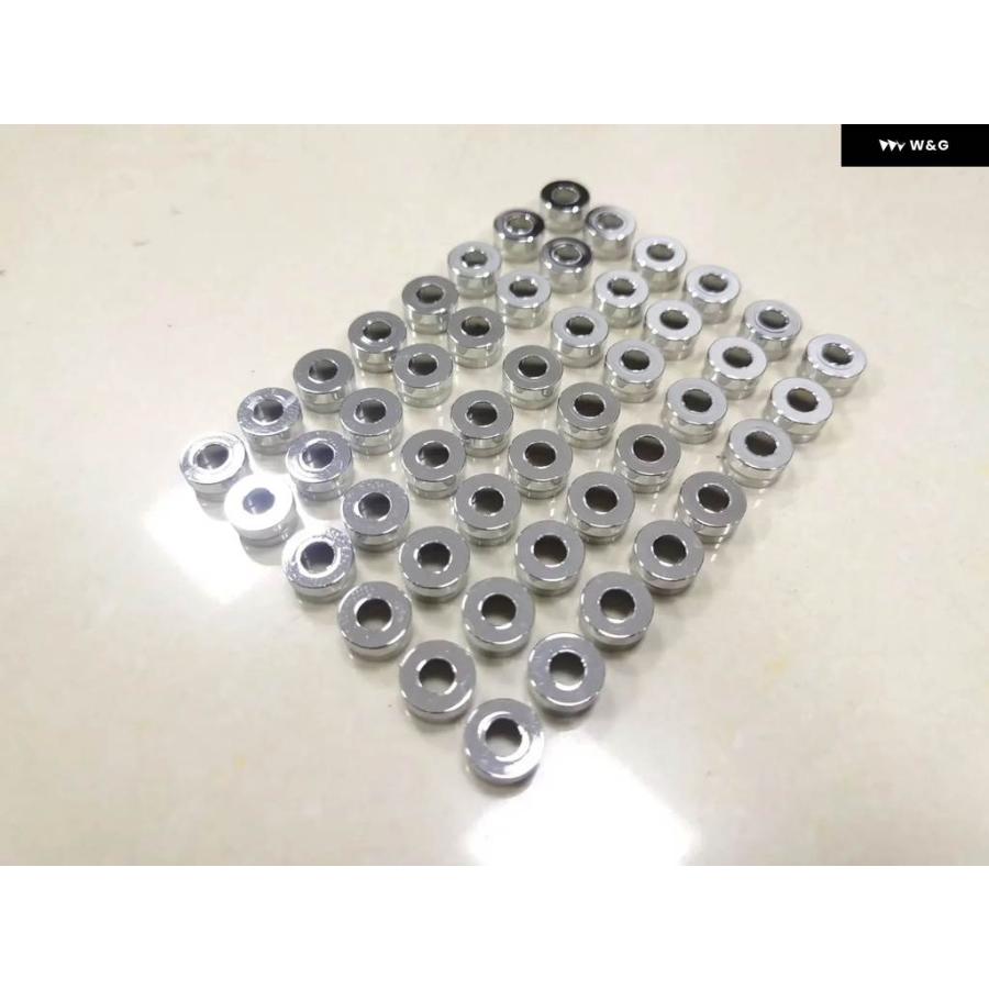 並行輸入品48個 CNC モーター エンジン ボルトトッパーキャップ カバー キット ハーレー ツインカム M8 ツーリング ストの画像