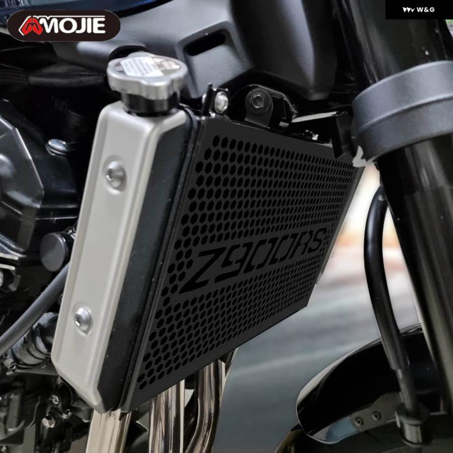 カワサキ　純正ラジエーターガード 走行200km　Z900RS 21〜以降 Z900RS(21~)用ラジエターコアガードSB
