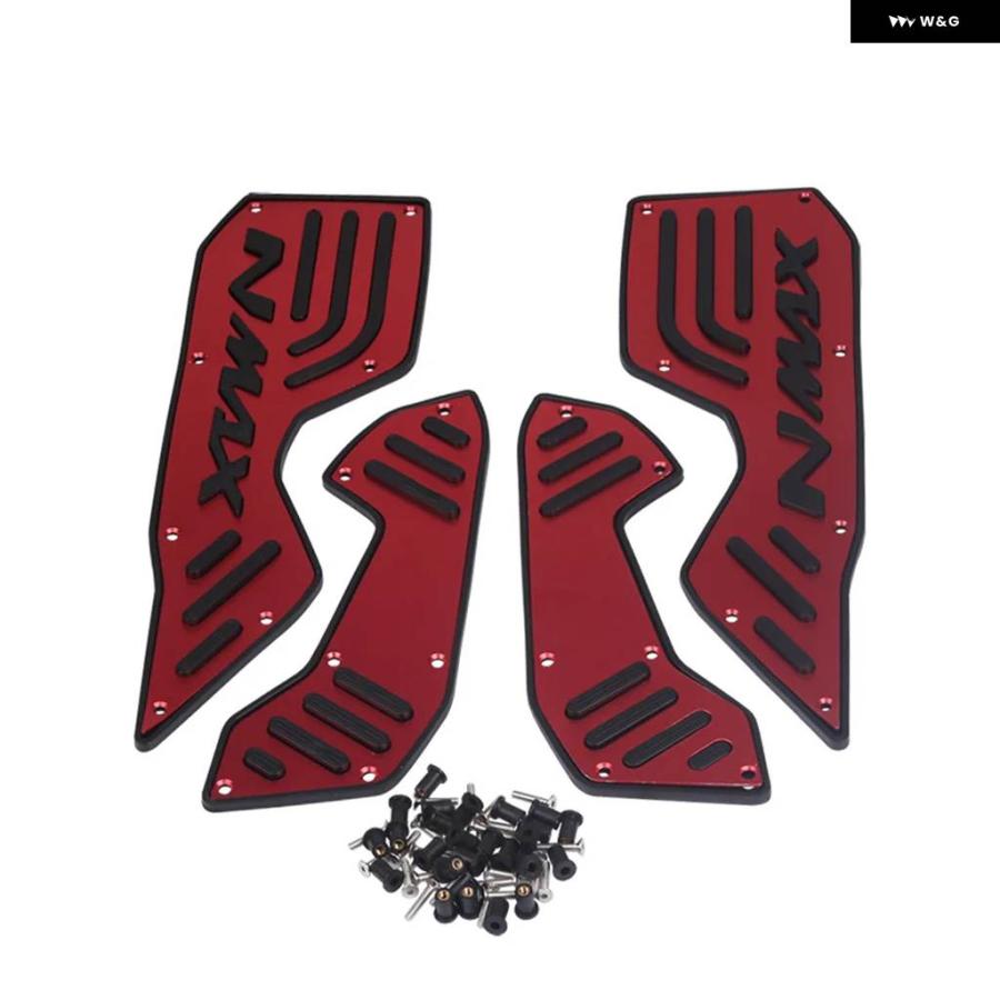 並行輸入品N MAX 125 2023 2022 フットレスト フット パッド フットレスト フットペグ ヤマハ NMAX125