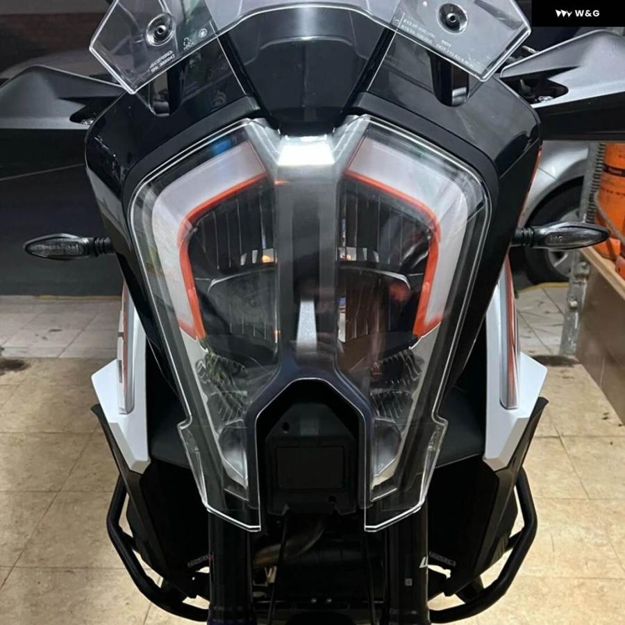 並行輸入品2021 - 23 1290 スーパーアドベンチャー R S オートバイ フロント ヘッドライト アクリル ヘッドライトの画像
