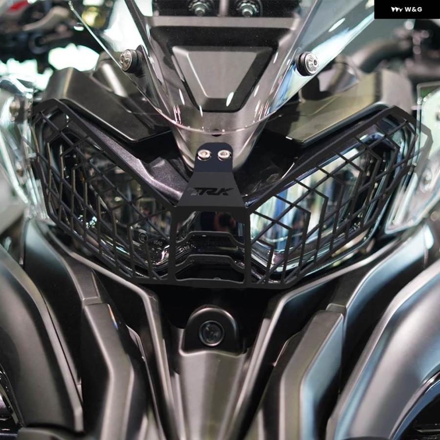 並行輸入品BENELLI TRK702 TRK70 2022-2023 バイク アクセサリー ヘッドライト グリル ガード カバーの画像