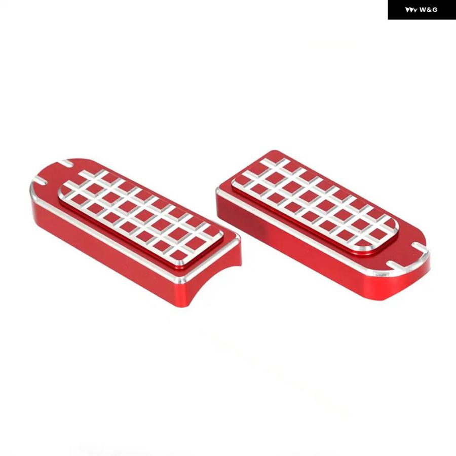 並行輸入品オートバイ アクセサリー 3Dアルミフロントライダーステップ フットレスト ペダルペグカバー ホンダ モンキー125 D_8