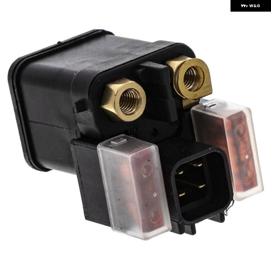 並行輸入品31200-MKE-A71 35851-MKE-A11 スターターモーター と ソレノイド リレー ホンダ バイク CRの画像