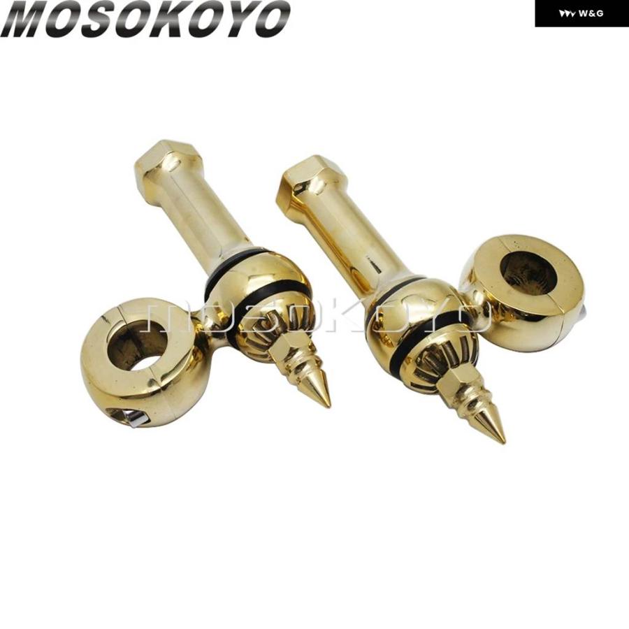 並行輸入品カフェレーサー ハンドルバー ライザー 22MM オフセット ドッグボーン レトロライザー ハーレー ハンドルバー ハン_5