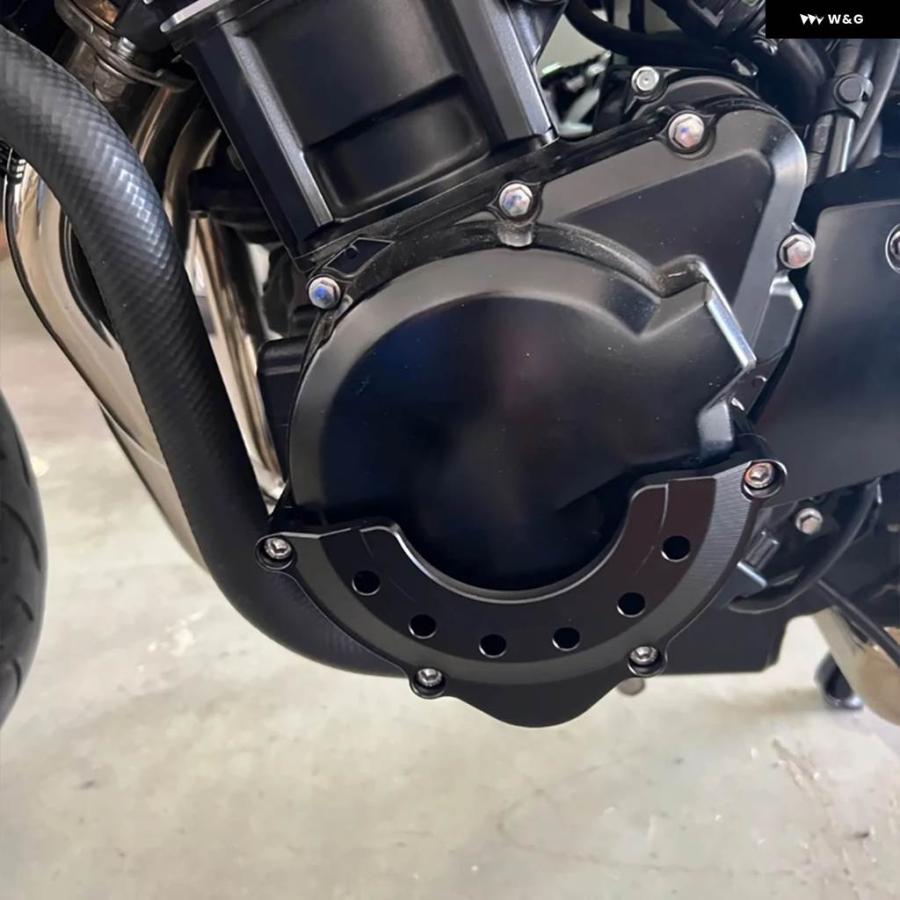 並行輸入品カワサキ Z900 RS Z900RS カフェ オートバイ オルタネーター クラッチプロテクション エンジン カバー ガの画像