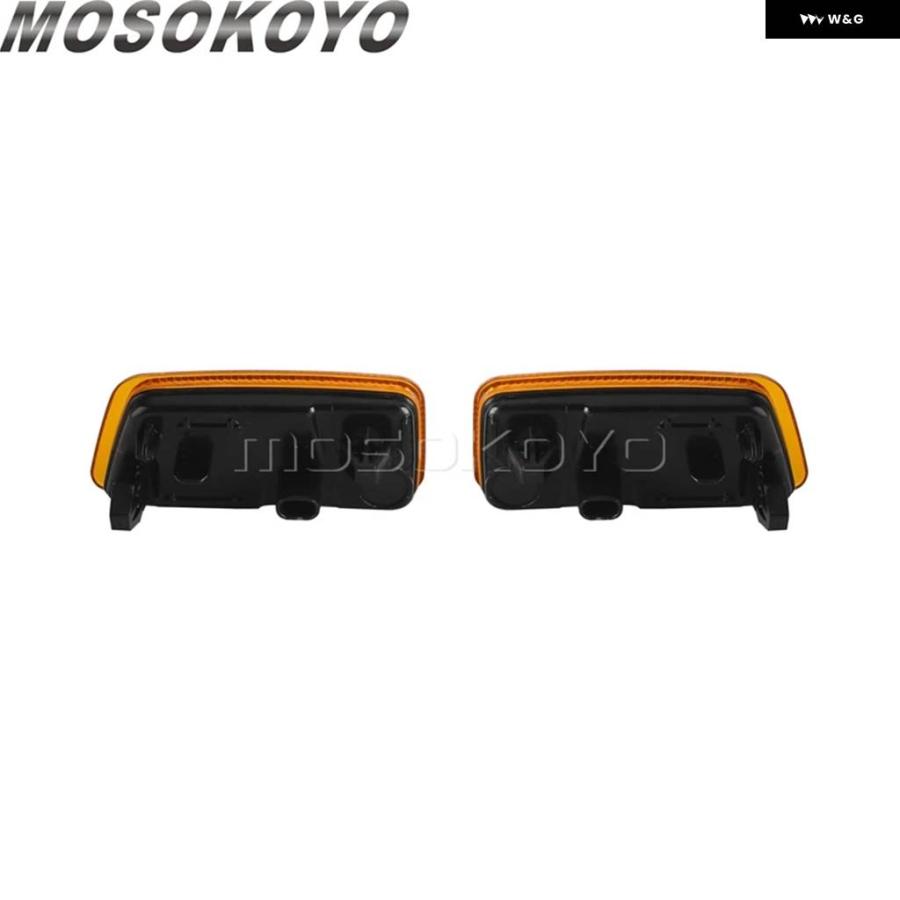 並行輸入品フロント バンパー サイドマーカーウィンカーLEDライト21-23 フォード ブロンコスポーツバッドランズベースビッグベの画像
