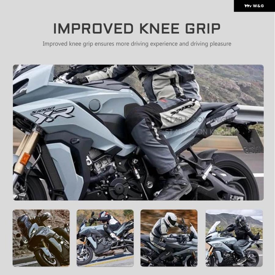 並行輸入品BMW S 1000 S1000 XR 2020 2021 バイク アクセサリー 滑り止めサイド燃料タンク パッド ステッカー 防水 パッド ステッカーの画像
