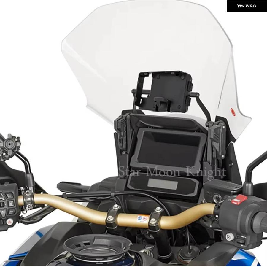 並行輸入品BMW F900XR 2020年モデル F900XR バイク フロントガラス スタンド ホルダー 携帯電話GPSナビゲーションプレート ブラケット F900XRの画像