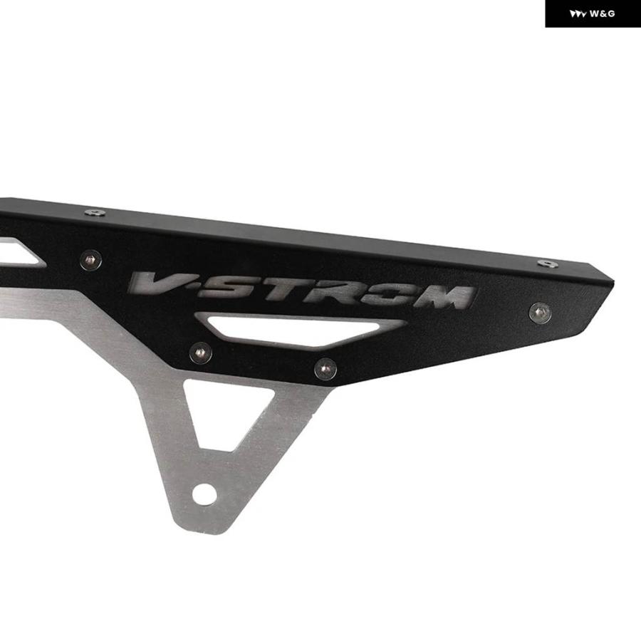 並行輸入品スズキ 650 650XT VSTROM DL650 2011~2017 - 2015 2016 2012 2013 リア チェーン ガードカバー プロテクターの画像