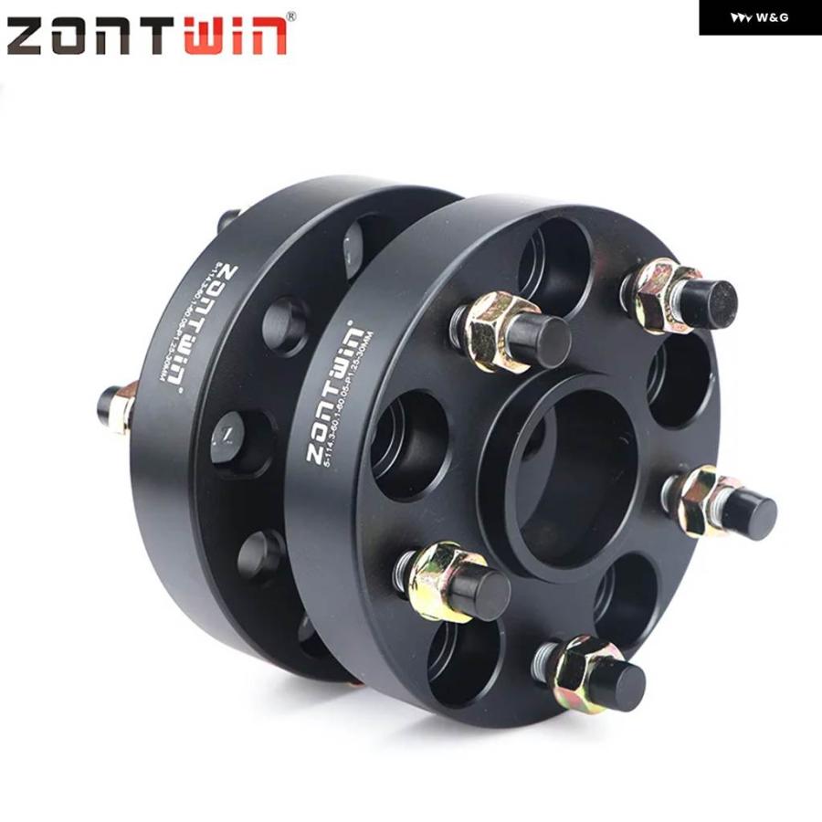 並行輸入品 2ピース 15/20/25/30MM ホイール スペーサー 変換 アダプター PC D 5X1005X112 5X108 5X114.3 5X120 5X130_1