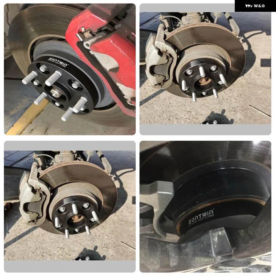 並行輸入品 2ピース 15/20/25/30MM ホイール スペーサー 変換 アダプター PC D 5X1005X112 5X108 5X114.3 5X120 5X130_5