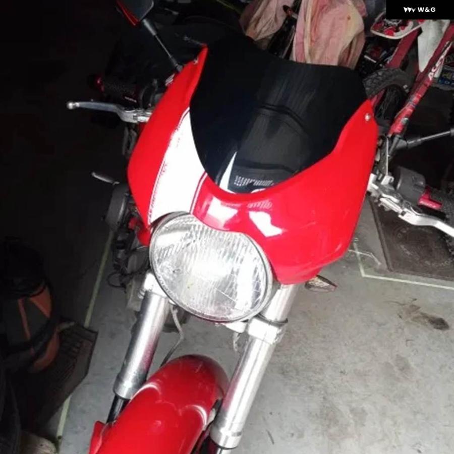 並行輸入品 ドゥカティ MONSTER S4 ウィンドスクリーン オートバイ ウィンドシールド 800 1000 2005 2006 2007 S4RS 2008 S4R スの画像