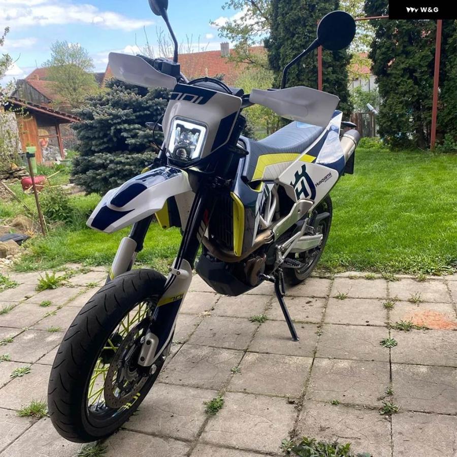 並行輸入品 HUSQVARNA TE FE TX LED ヘッドライト アセンブリ ヘッドランプ フェアリング FE501 FE501S FE 250 350 450 501 TE15の画像