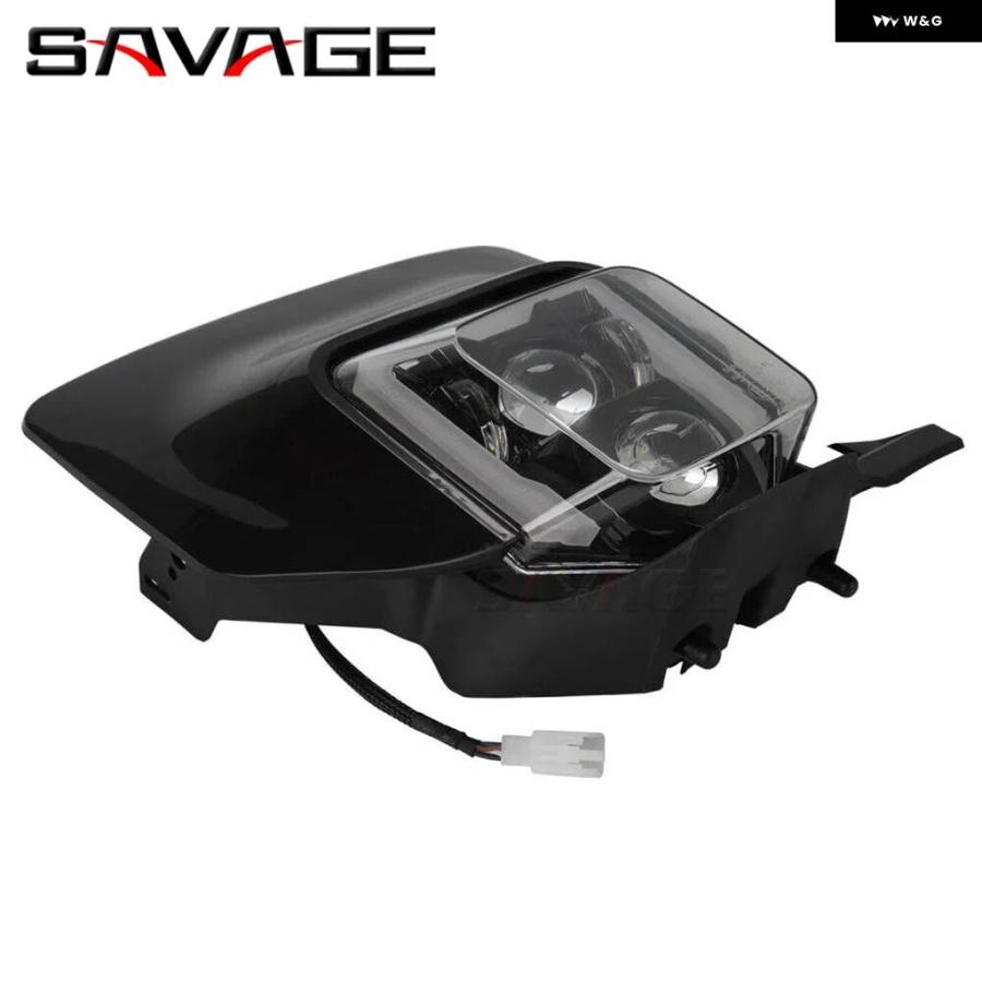 並行輸入品 HUSQVARNA TE FE TX LED ヘッドライト アセンブリ ヘッドランプ フェアリング FE501 FE501S FE 250 350 450 501 TE15の画像