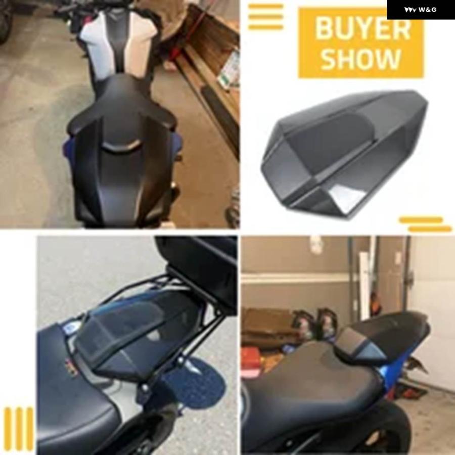 並行輸入品 MT用 リアシートカバー カウル ソロパッセンジャー ピリオン フェアリング ヤマハ MT-07 FZ-07 2014-2017 MT07の画像