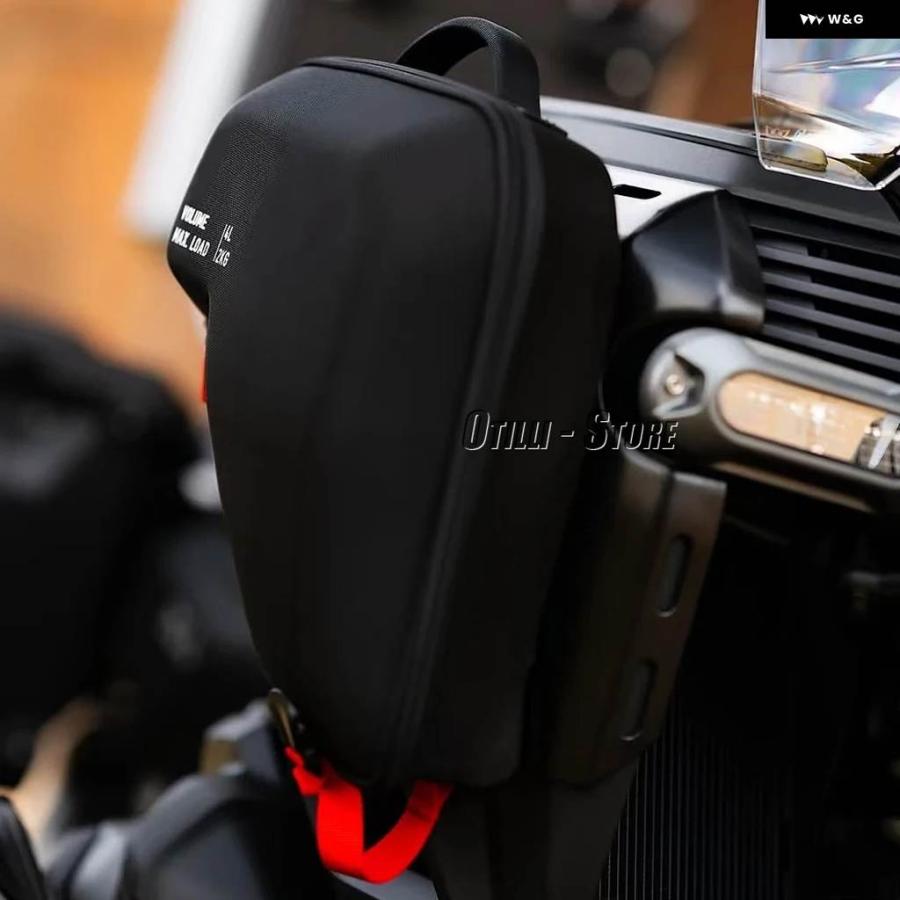 並行輸入品 オートバイ ラジエーター カウルバッグ サイド フェアリング ツールバッグ 4L BMW ADVENTURE R1300GS ADVENTURE 2024_4
