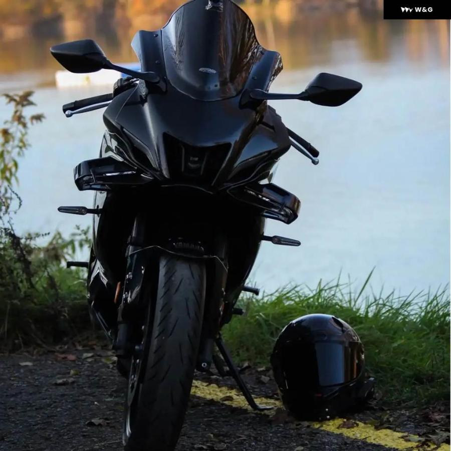 並行輸入品 ヤマハ YZF-R7 2022-25 オートバイ フェアリング サイド R7 ウィングレット_4