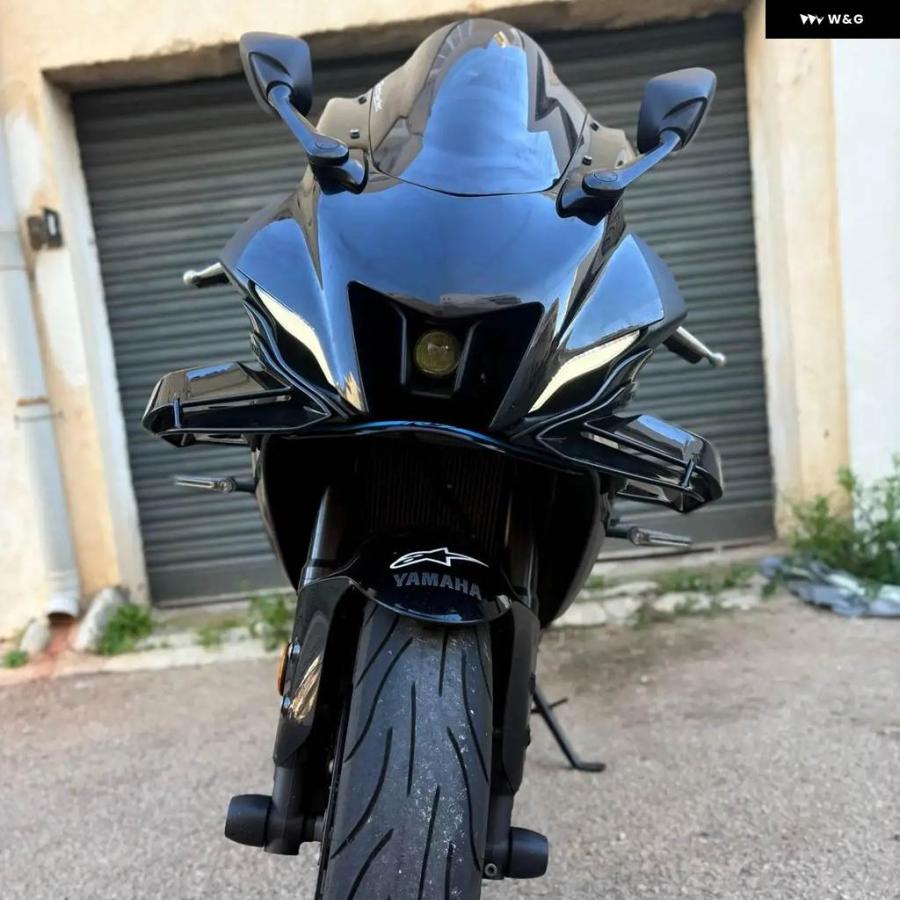 並行輸入品 ヤマハ YZF-R7 2022-25 オートバイ フェアリング サイド R7 ウィングレット_6