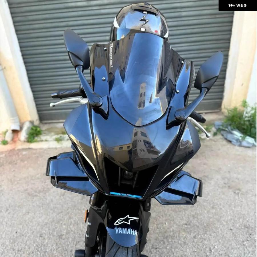 並行輸入品 ヤマハ YZF-R7 2022-25 オートバイ フェアリング サイド R7 ウィングレット_7
