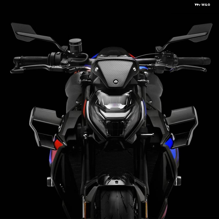 ブランド登録なし - 並行輸入品 表どおりトリプル765 R 2023-2025鏡鑑 ストリートカーインビジブルミラー くっ付ける翼回転させる側面鏡鑑