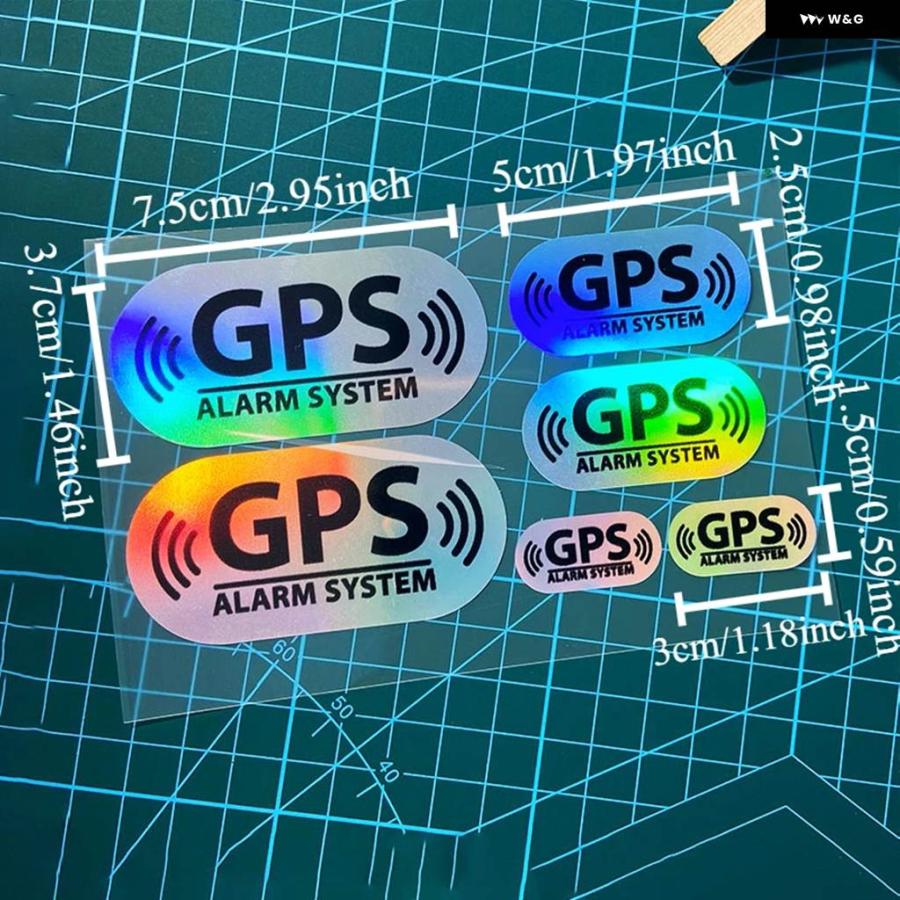 並行輸入品 GPSアラーム システム バイク ステッカー 燃料タンク