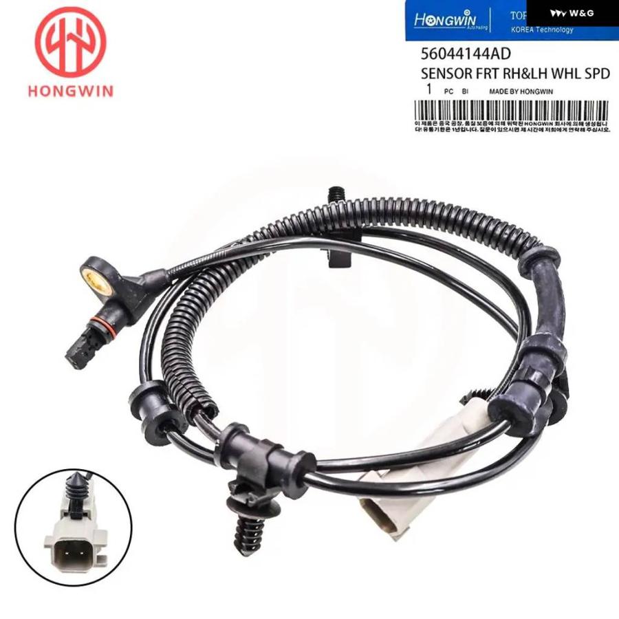 並行輸入品 56044144AD 56044146AB フロントリア ABSホイールスピードセンサー ジープ コマンダー グランド チェロキーの画像
