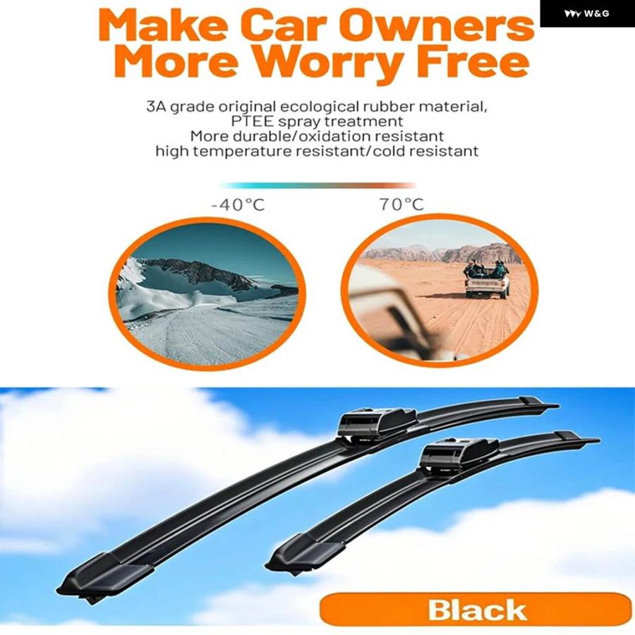 ブランド登録なし - 並行輸入品 メルセデス ベンツ S 位置付け W220 W221 1998-2013 向こう正面玻璃 ワイパ 金モール 2004 2005 2006 2012