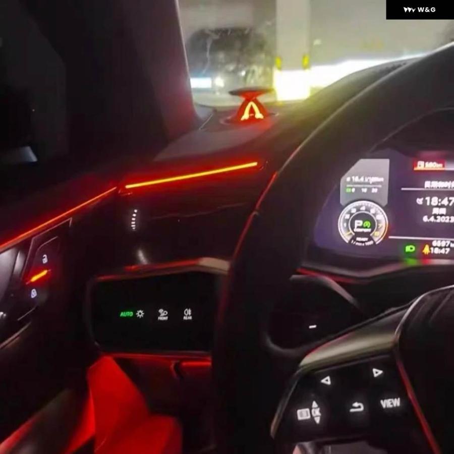 並行輸入品 リフティングツイーター スピーカー 32色LED アウディ B9 C8 A4/A5/A6/A7 Q5/Q7/Q8LHD 電動ト レブル ホーン 車計器の画像