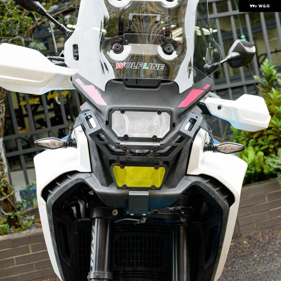 並行輸入品 450 MT ヘッドライト グリル カバー プロテクション CFMOTO 450MT MT450 ヘッドライト ガードプロテクション 2024の画像