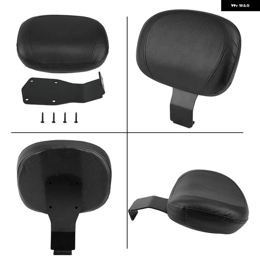 並行輸入品 オートバイ フロントドライバー /ライダーバックレスト クッション パッド INTRUDER C50 BOULEVARD VOLUSIA VL400/80の画像
