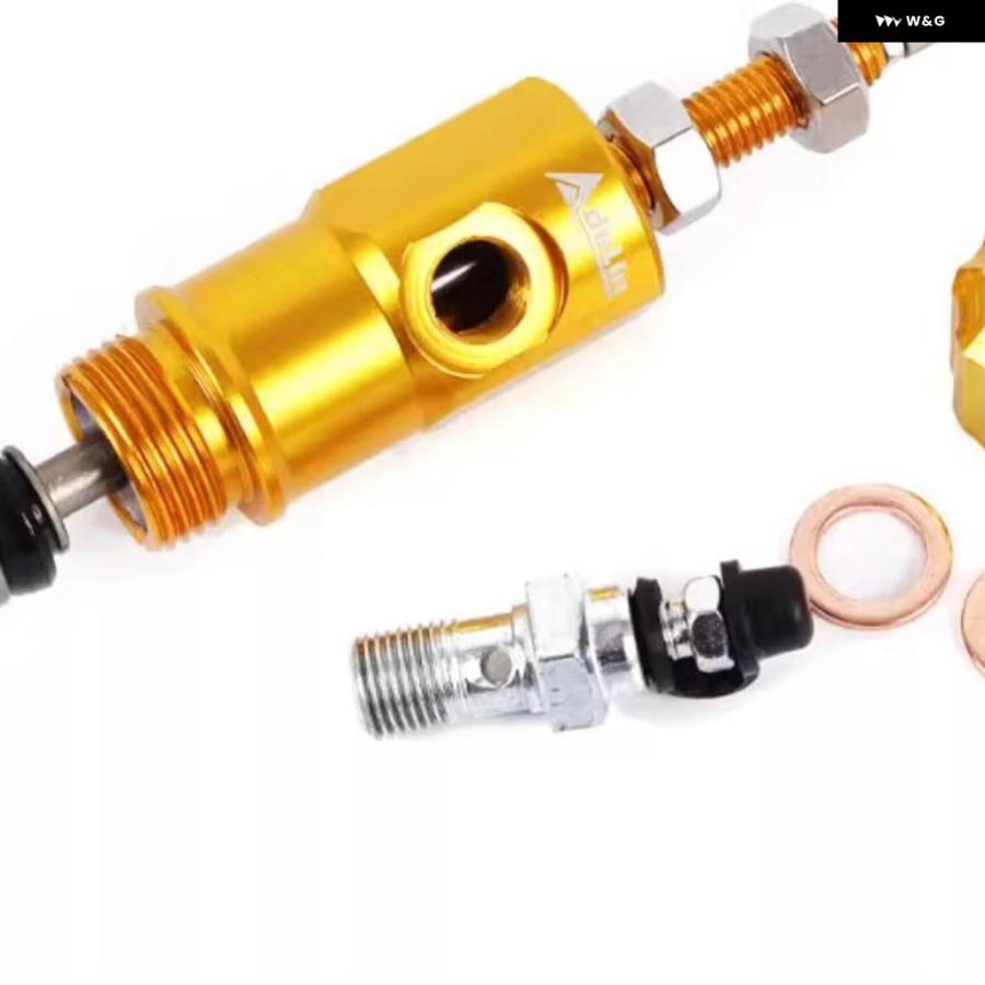並行輸入品 14 X 18MM オートバイ 14MM 高性能 油圧 クラッチマスター シリンダー ロッド システム 高性能トランスファー ポンプ_9
