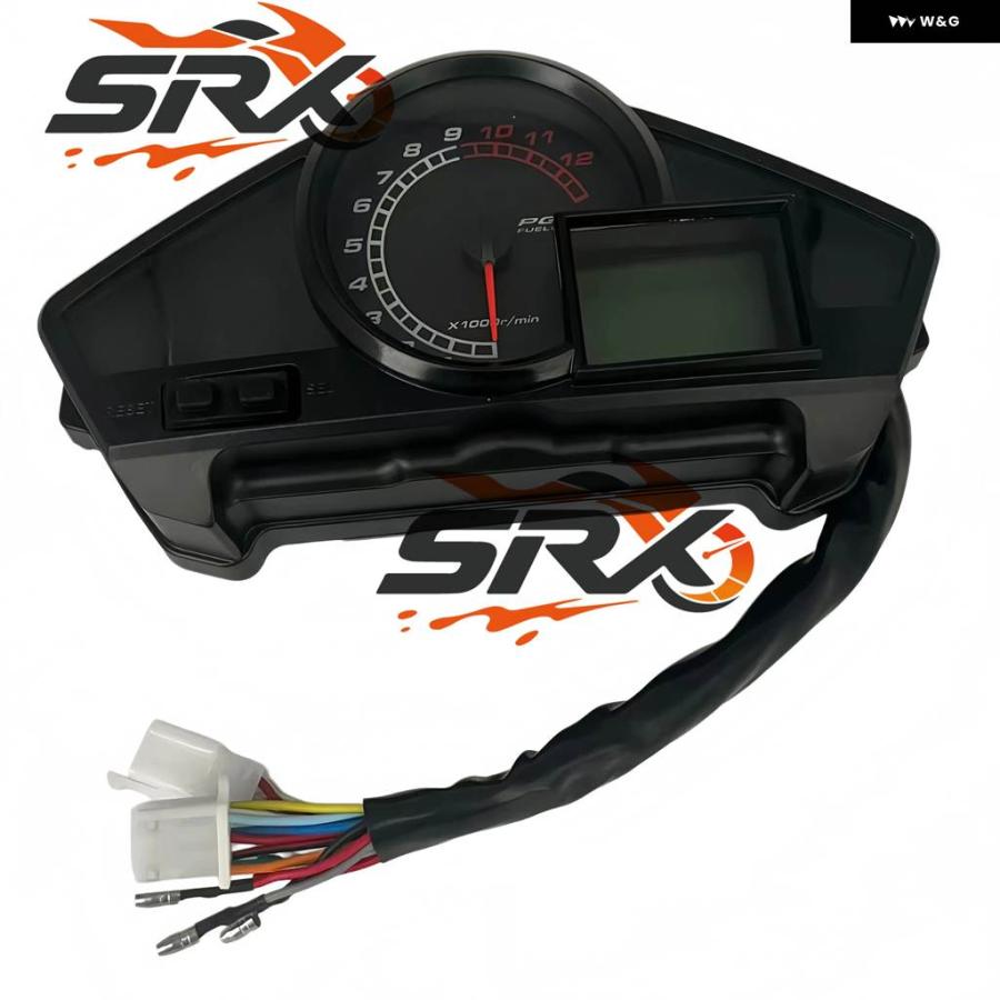 並行輸入品 STELS FLEX 250 デジタルメーター パネル オートバイ スピード メーターの画像