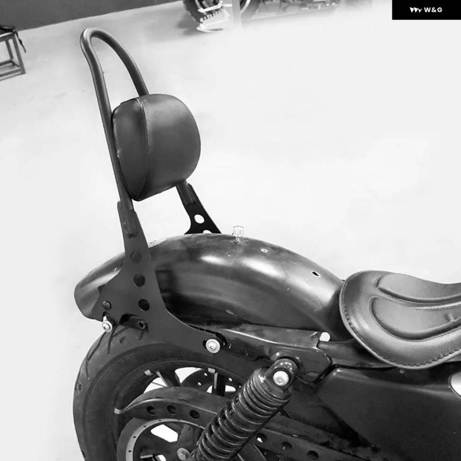 並行輸入品 オートバイ シーシーバー リアパッセンジャーバックレスト ハーレー スポーツスター 883 72 48 アイアン スーパーロ_5