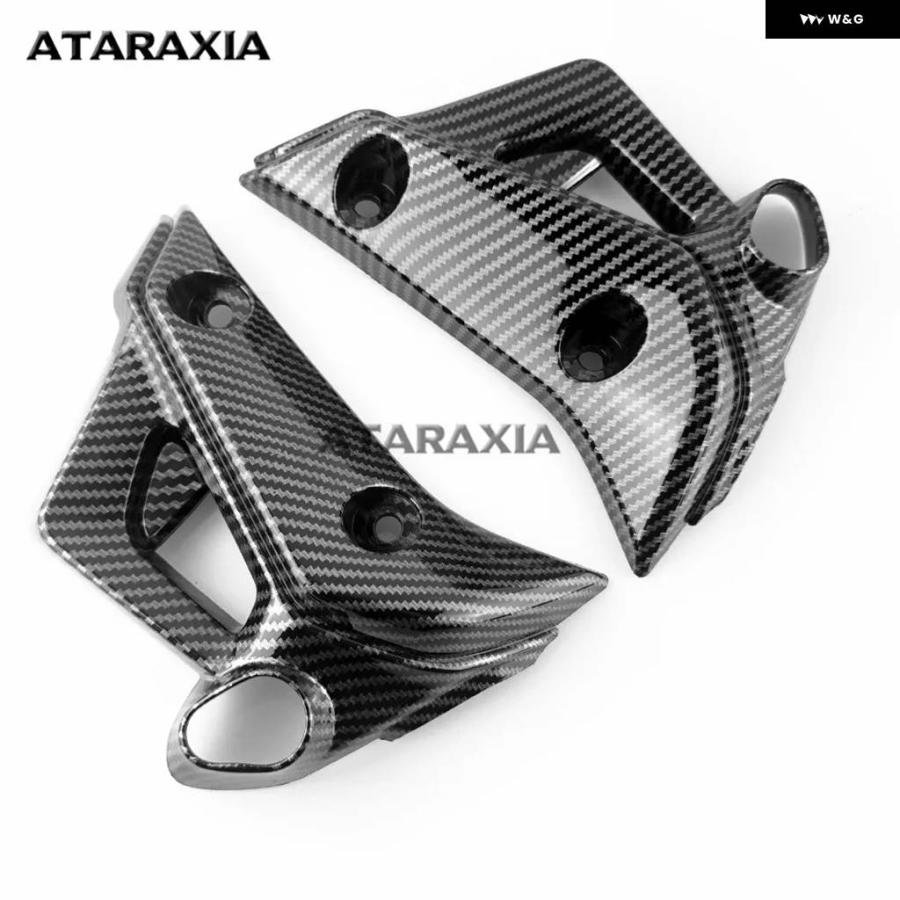並行輸入品 オートバイ フェアリング パーツ ラジエーター カバー フレーム サイド パネル カウル ヤマハ FZ07 MT07 2021-2024 Fの画像