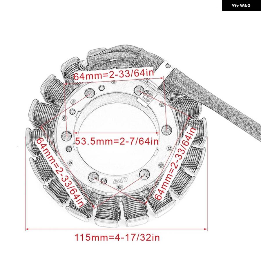 並行輸入品 レギュレーター 整流器 ステーターコイルガスケット BMW F 650 700 800 GS S ST GT F650GS F800GS F800R F800S F800S_10